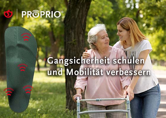 Einlagen zur motorischen Gangverbesserung